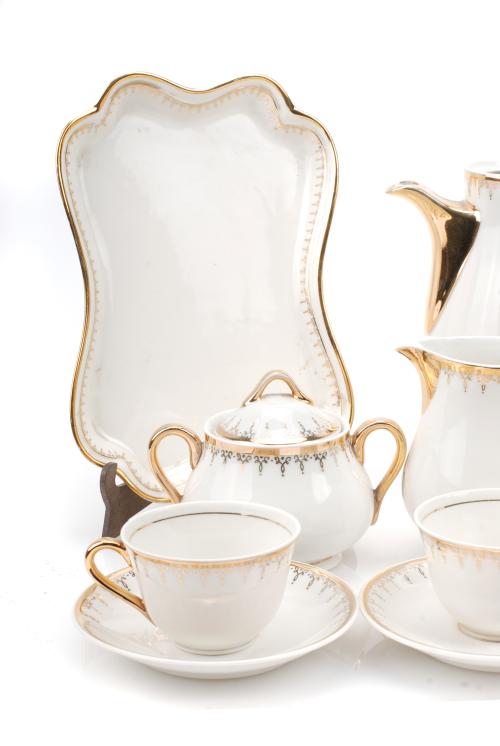 COFFEE AND TEA SET, MID 20TH CENTURY.