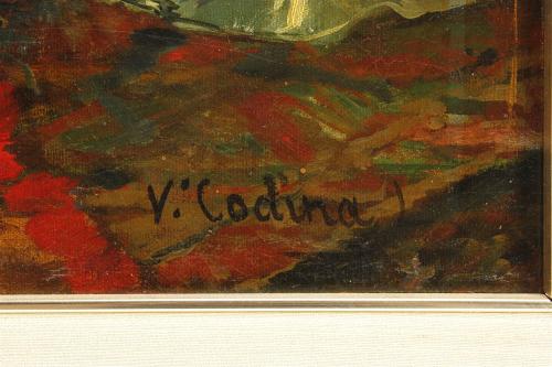 VICTORIANO CODINA LANGLIN (1844-1911).  "LA REPRIMENDA".