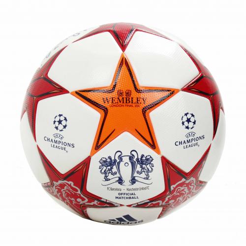 "MATCH BALL" OFICIAL FIRMADO POR DOS EXJUGADORES DEL BARÇA EN LA FINAL DE LA CHAMPIONS LEAGUE, 2011.