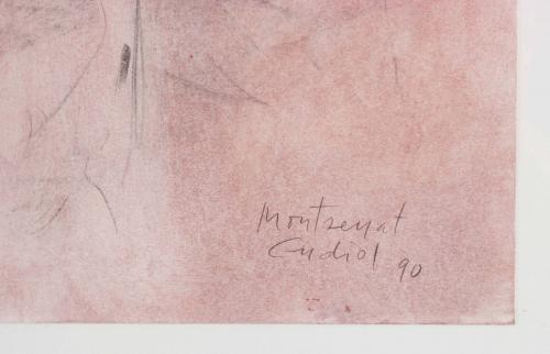 MONTSERRAT GUDIOL (1933-2015). "PAREJA", 1990.