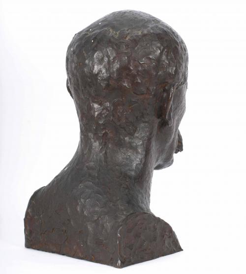 PEDRO MEYLAN (1890-1954). "BUSTO DE HOMBRE CON BIGOTE", 192