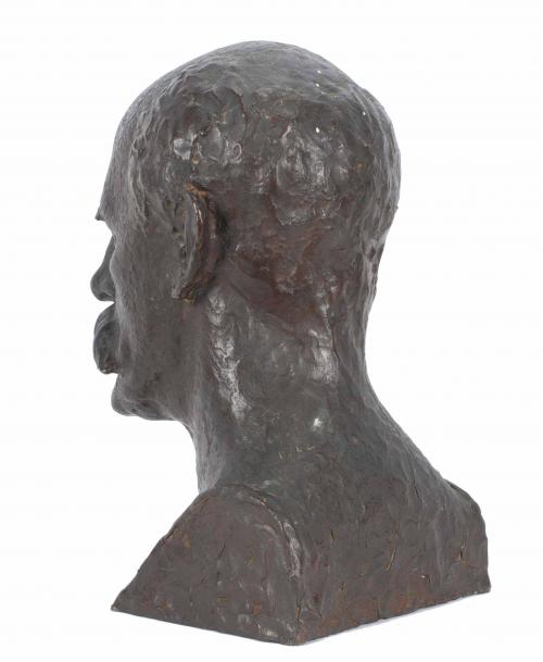PEDRO MEYLAN (1890-1954). "BUSTO DE HOMBRE CON BIGOTE", 192
