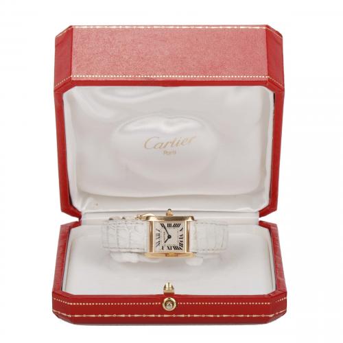 CARTIER. TANK. RELOJ DE PULSERA DE SEÑORA.