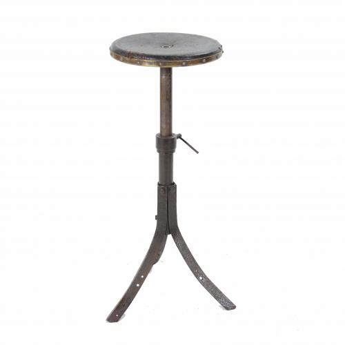 INDUSTRIAL STOOL, CIRCA 1920-1930.