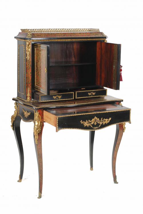 "BONHEUR-DU-JOUR", ESCRITORIO FRANCÉS NAPOLEÓN III, MED. SI