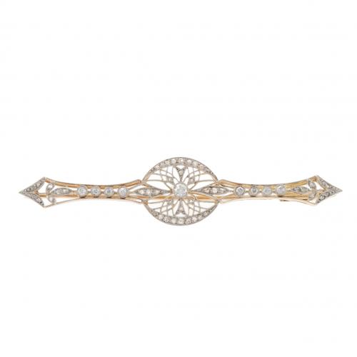 BROCHE ART NOUVEAU.