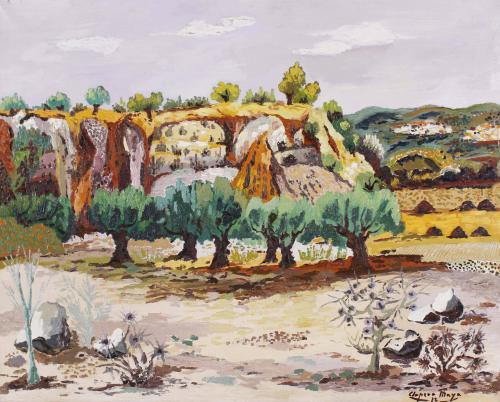 JOAN CLAPERA MAYA (1931-2008) "LES OLIVERES", 1972.