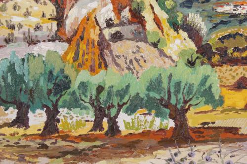 JOAN CLAPERA MAYA (1931-2008) "LES OLIVERES", 1972.