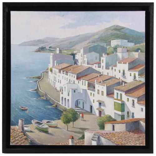 JAUME ICART (1917-?). &quot;CADAQUÉS&quot;, 1980.