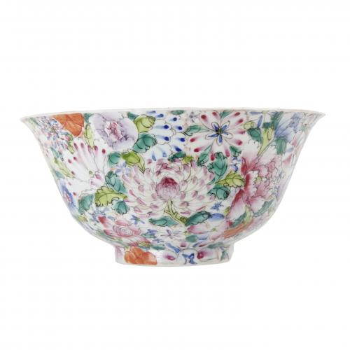 CHINESE BOWL, LATE 19TH CENTURY.