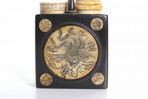 PIPA DE OPIO CHINA, DINASTÍA QING, FIN. SIGLO XIX. 