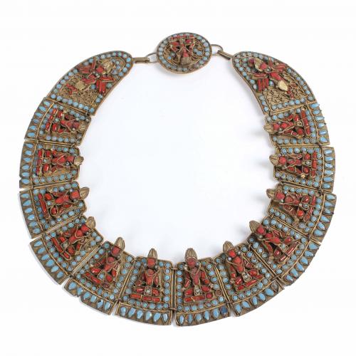 NEPALESE NECKLACE, 20TH CENTURY. 