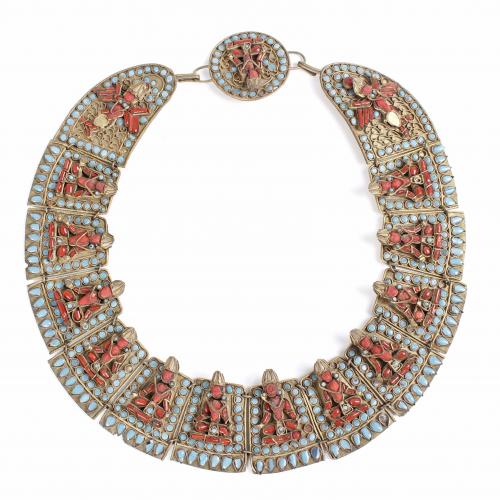 NEPALESE NECKLACE, 20TH CENTURY. 