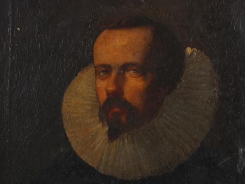 ESCUELA ESPAÑOLA, SIGLO XIX. "RETRATO MASCULINO". 