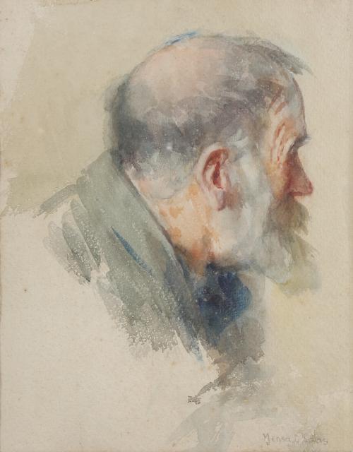 MANUEL MENSA SALAS (1875-1938). "OLD MAN".