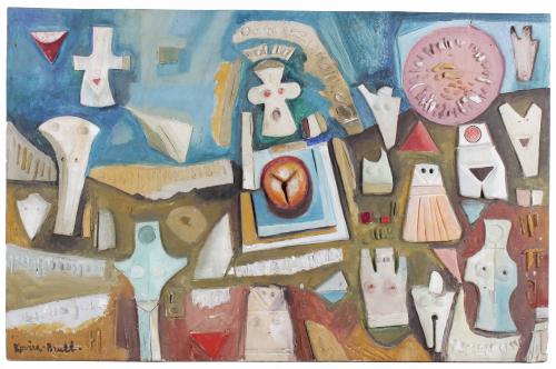 JOSEP MARIA ROVIRA I BRULL (1926-2000). "L'EMPREMTA" (LA HUELLA), 1954. 