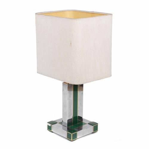 WILLY RIZZO (1928-2013) TABLE LAMP, CIRCA 1970.