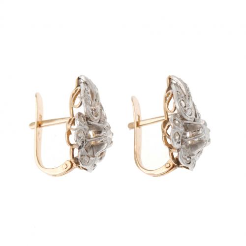 PENDIENTES CON DIAMANTES.