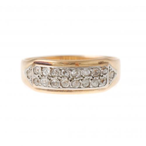 SORTIJA CON DIAMANTES.