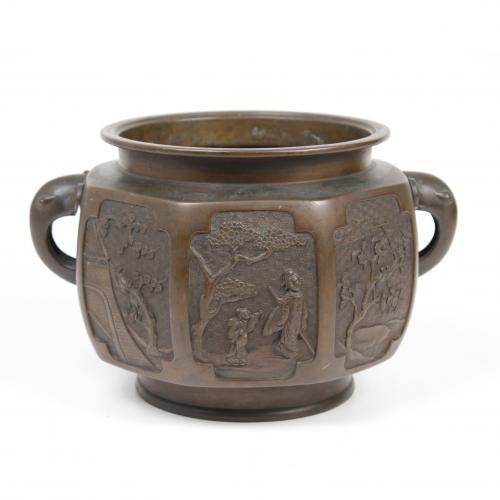 CHINESE CENSER, QING DYNASTY, LATE 19TH CENTURY - EARLY 20TH CENTURY.