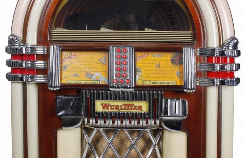 M QUINA TOCADISCOS ALEMANA MODELO JUKEBOX WURLITZER 1015 CIRC
