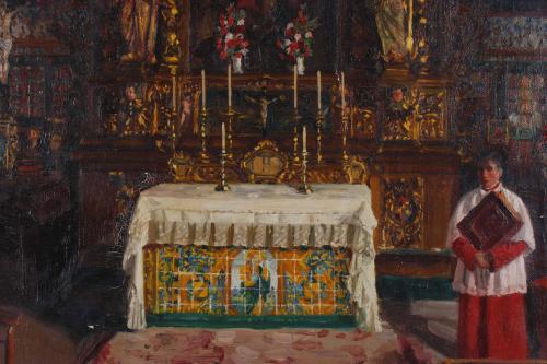 JOSEP MARIA LLOPIS DE CASADES (1886-1915). "CAPILLA DE LA C