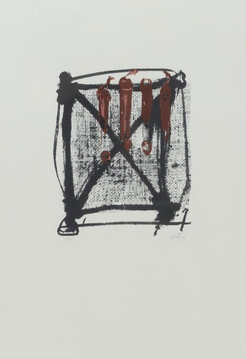 ANTONI TÀPIES (1923-2012). "UNTITLED", 1966.