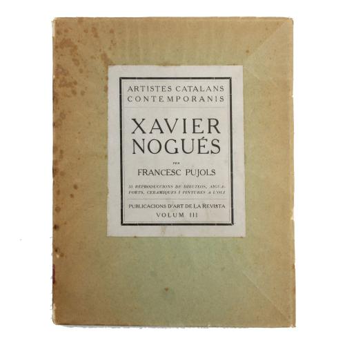 "THREE BOOKS ABOUT XAVIER NOGUÉS".