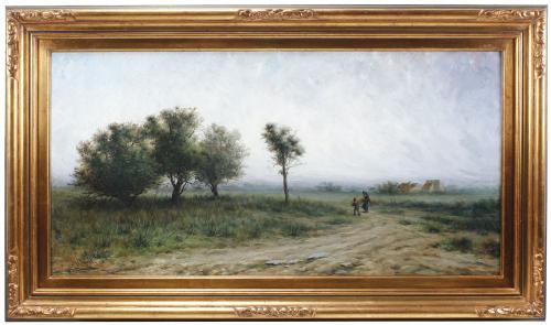 MODEST URGELL I INGLADA (1839-1919). "PAISAJE". 