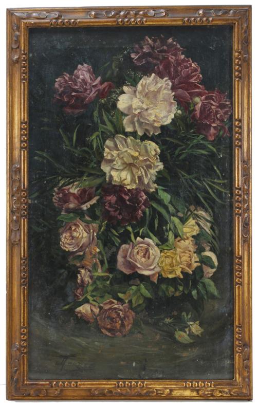 JOAQUIM TORRES CANOSA (1855-?). "FLORES", 1896.