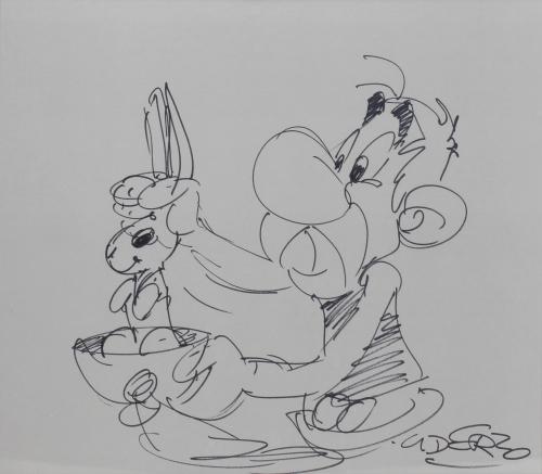 ALBERT UDERZO (1927-2020). "ASTÉRIX COMO MAGO".