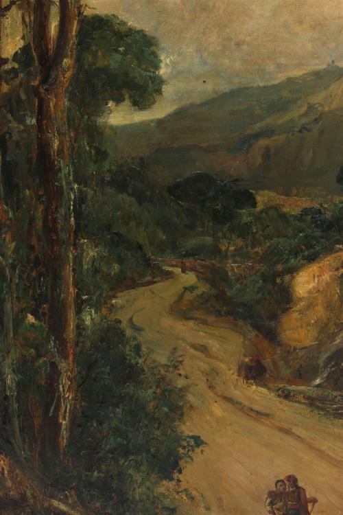 RICARDO MARTÍ AGUILÓ (1868-1936). "PAISAJE".