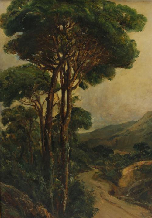 RICARDO MARTÍ AGUILÓ (1868-1936). "PAISAJE".