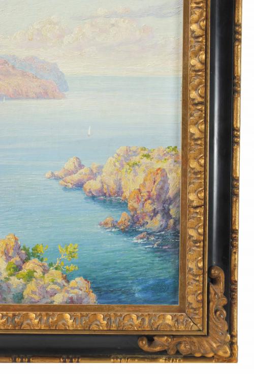 MALLORCAN SCHOOL, EARLY 20TH CENTURY. "MALLORCAN COAST".