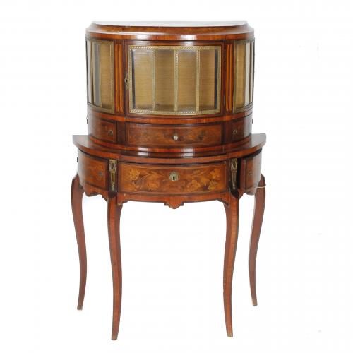 SMALL FRENCH TRANSITION STYLE CONSOLE, LOUIS LOUIS XVI, FIRST HALF 20TH CENTURY.