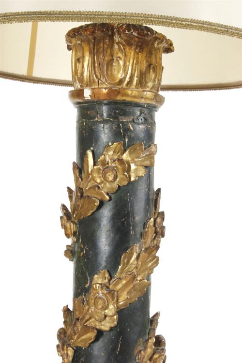 BAROQUE SOLOMONIC COLUMN, 18TH CENTURY.