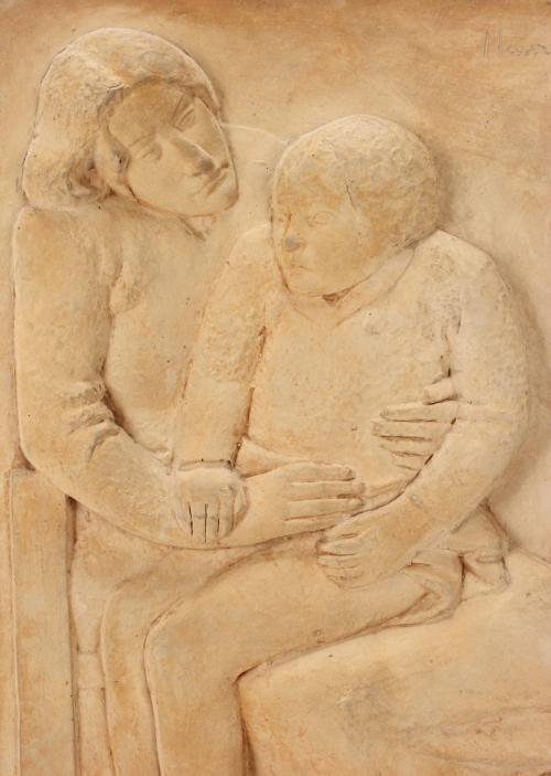 MARTÍ LLAURADÓ I MARISCOT (BARCELONA, 1903-1957) "NEN A LA