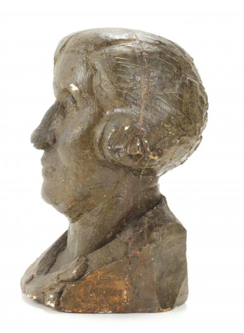 MANOLO HUGUÉ (1872-1945). "RETRAT DE LA SRA. MATA", CIRCA 1