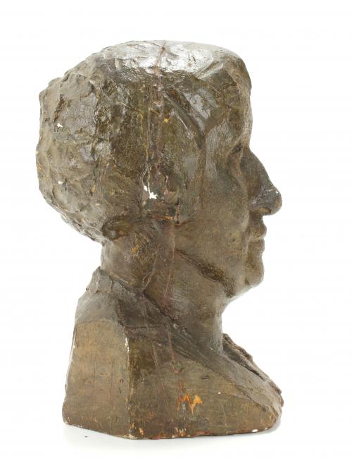 MANOLO HUGUÉ (1872-1945). "RETRAT DE LA SRA. MATA", CIRCA 1