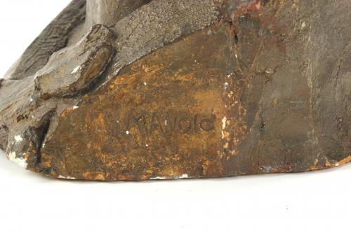 MANOLO HUGUÉ (1872-1945). "RETRAT DE LA SRA. MATA", CIRCA 1