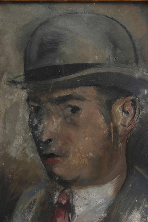 JOAN SERRA MELGOSA (1899-1970) "AUTORRETRATO".