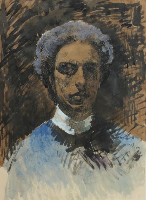ANTONI PITXOT (1934-2015). "SELF-PORTRAIT", 1970. 