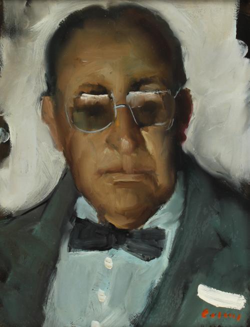 JESUS CASAUS MECHO (1926-2002). "Retratos de Gustavo Camps 