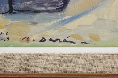 RAFAEL DURÁN BENET (1931-2015). "VIEW OF CADAQUÉS". 