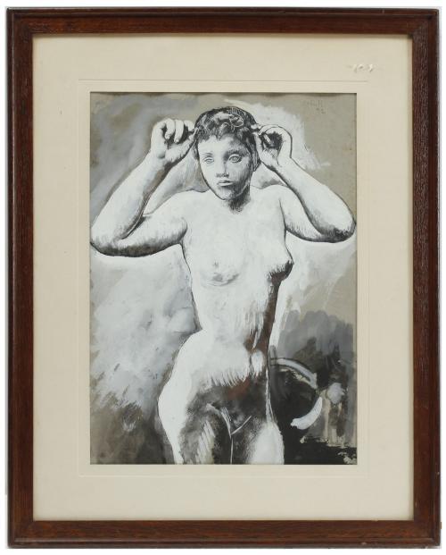 JOAN REBULL (1899-1981). "DESNUDO FEMENINO", 1932.