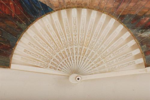 SPANISH FAN, FIRST THIRD 19TH CENTURY. 
