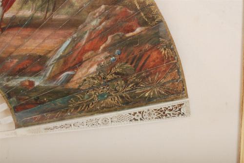 SPANISH FAN, FIRST THIRD 19TH CENTURY. 