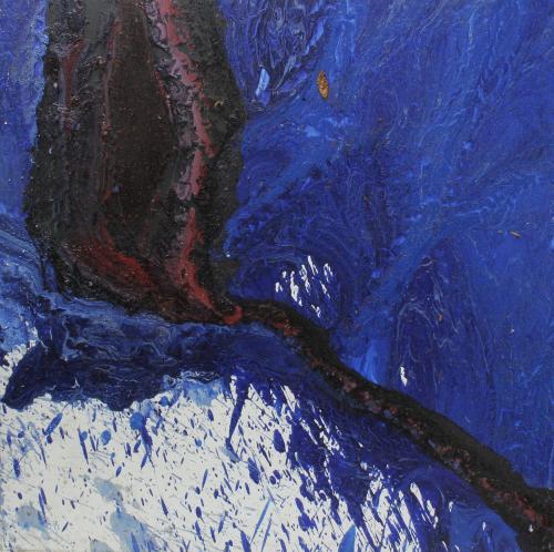 PHILIPPE PASTOR (1961). "COMPOSICIÓN AZUL (SERIE DEL MAR)", 2015.