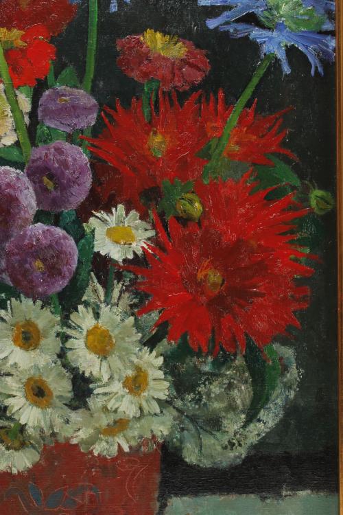 JOSEP MARIA MALLOL SUAZO (1910-1986). "FLOWERS".