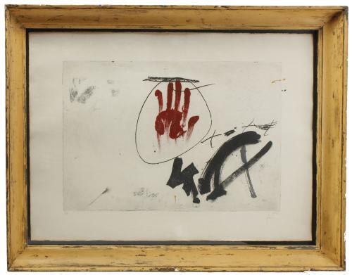 ANTONI TÀPIES (1923-2012). "MÀ (HAND)", 1975.